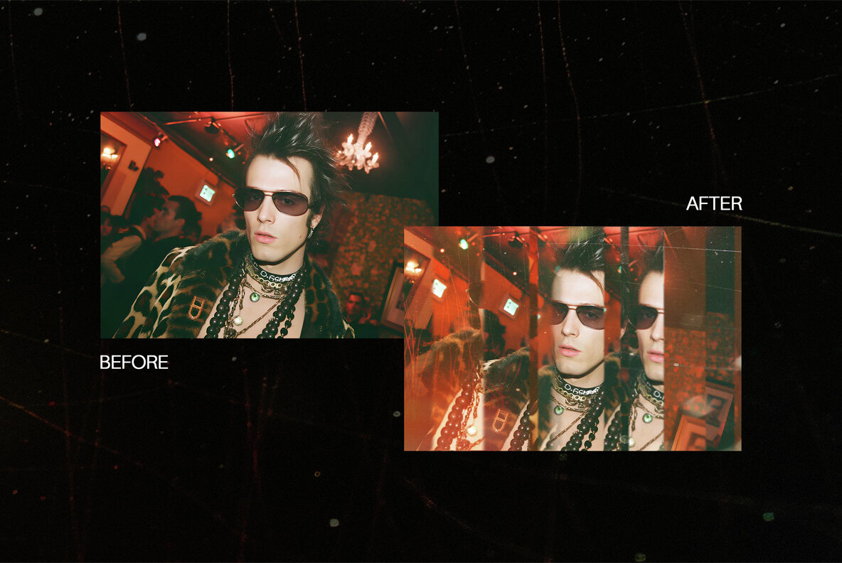 Distorted Mirror Photo Effect 8