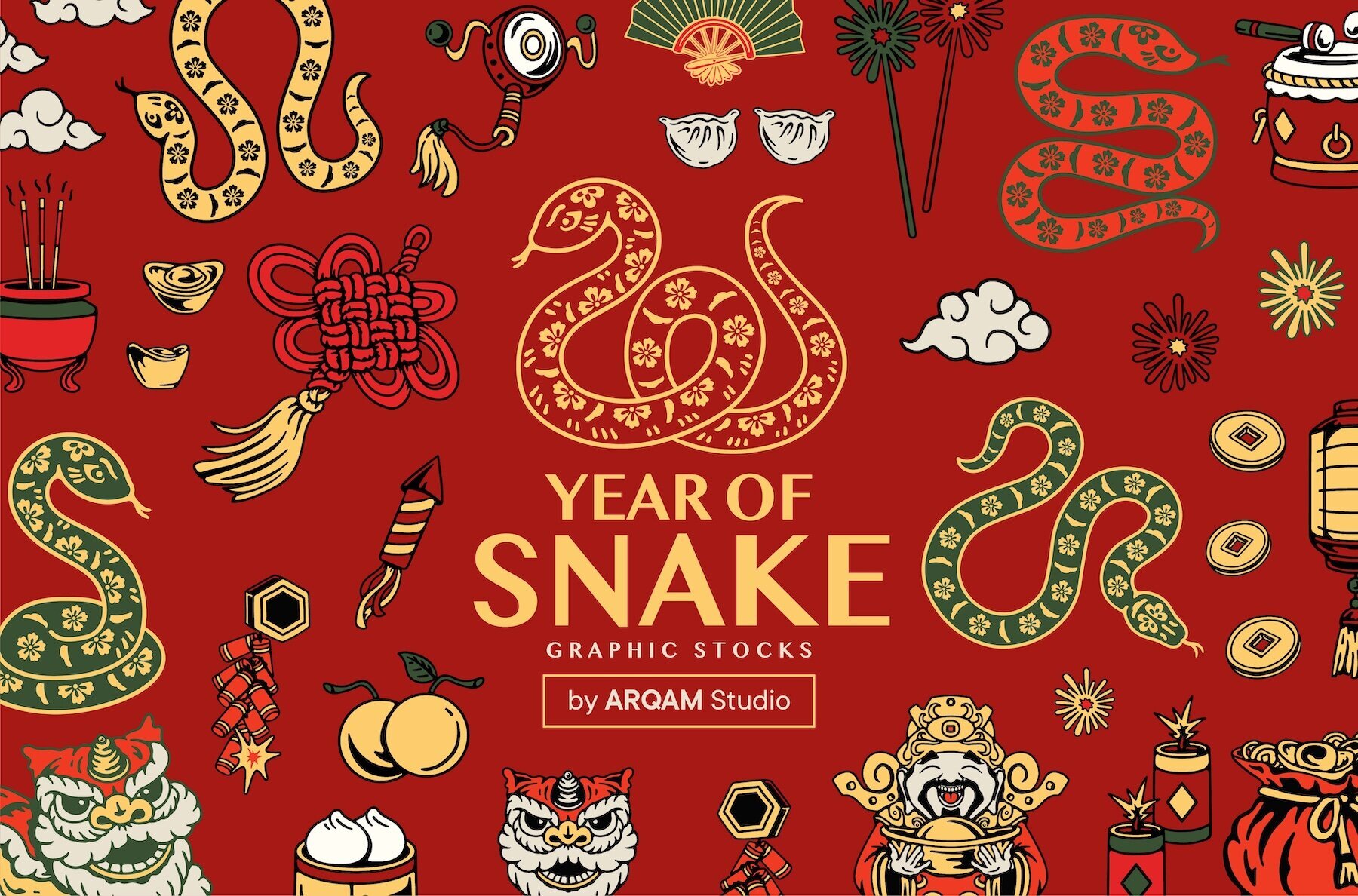 Chinese Snake Year Collection 1