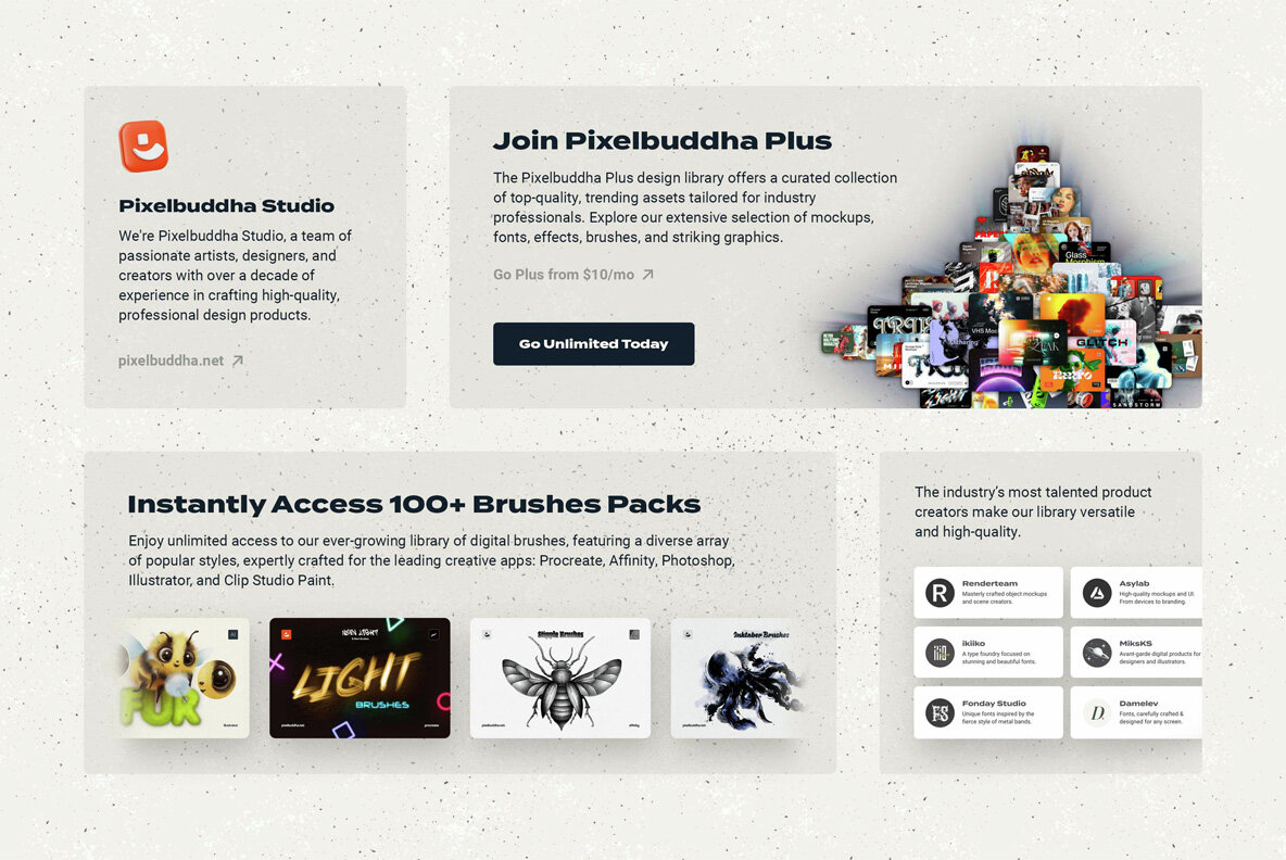 Grunge Texture Stamp Procreate Brushes 9