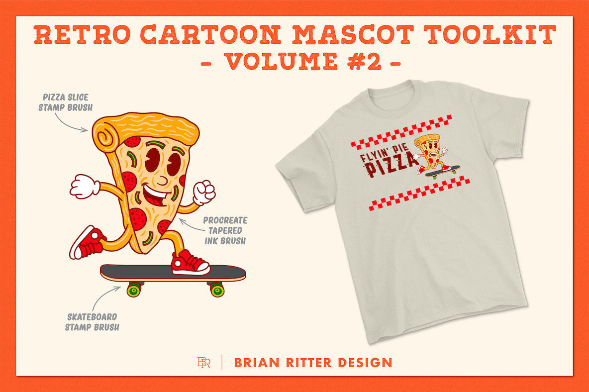 Retro Cartoon Mascot Toolkit   Volume 2 3