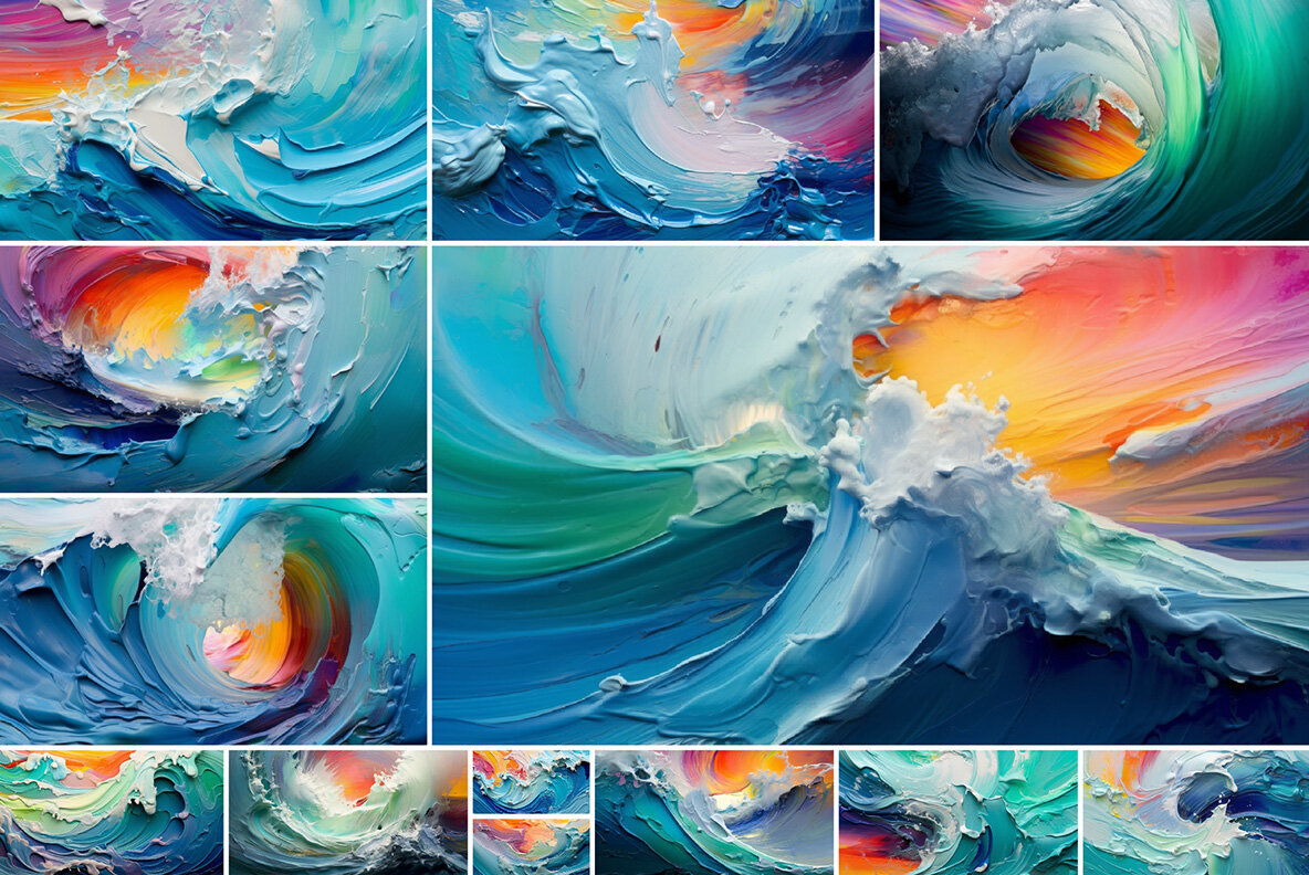Paint waves 3