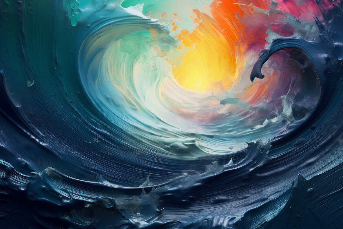 Paint waves 9