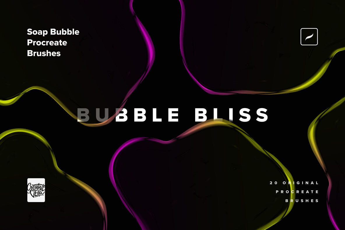 Soap Bubble Procreate Brushes 1