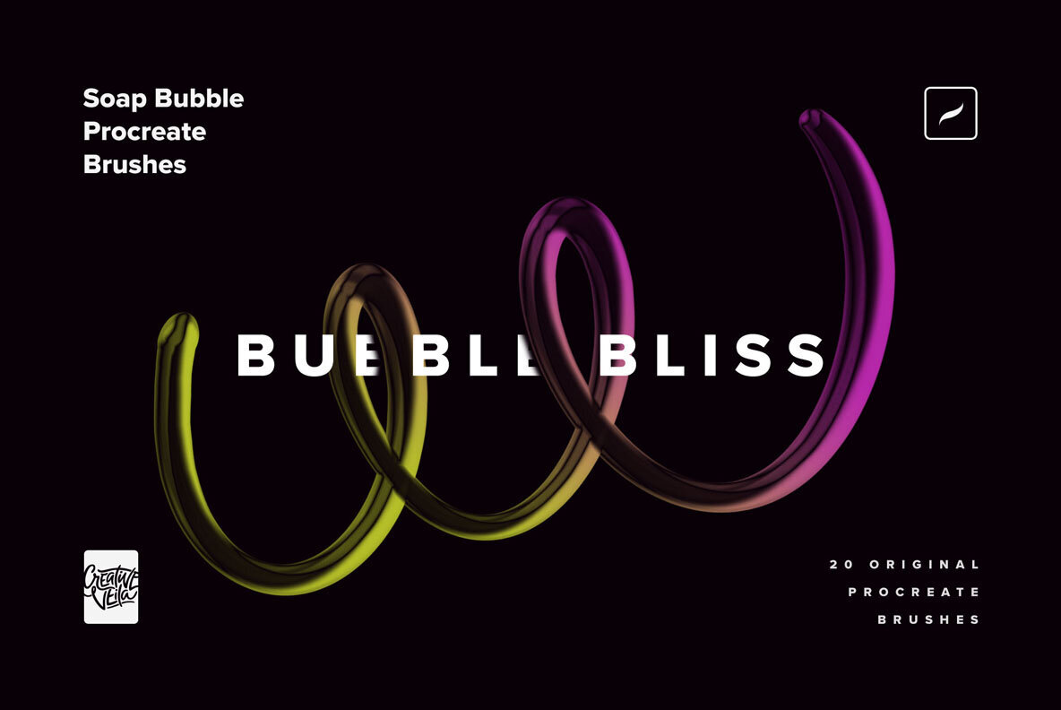 Soap Bubble Procreate Brushes 2