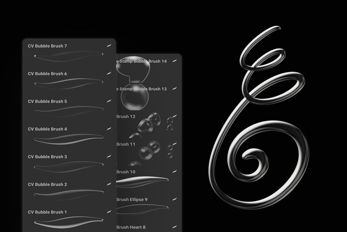 Soap Bubble Procreate Brushes 3