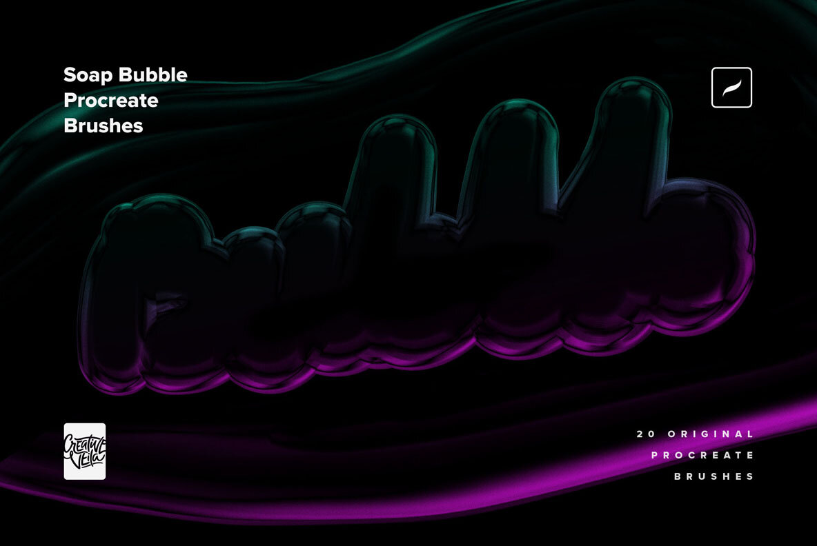 Soap Bubble Procreate Brushes 10