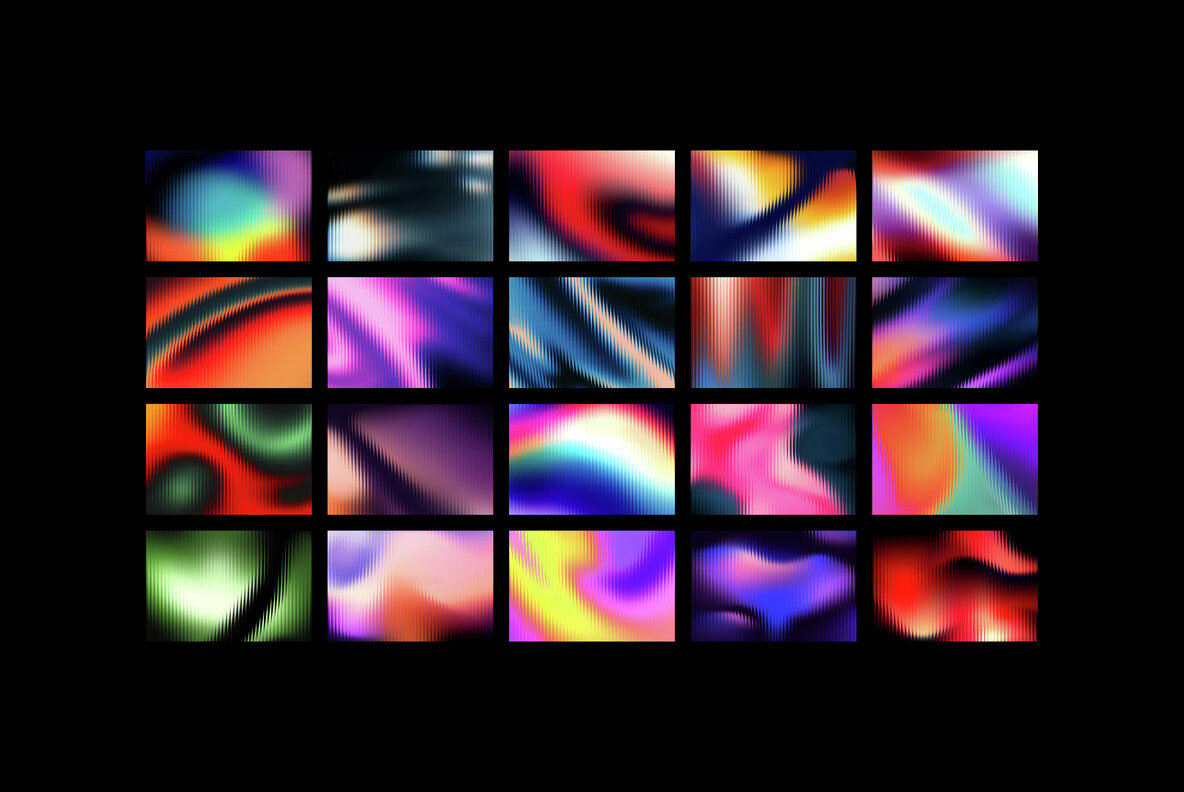 Fractal Glass Gradients 5