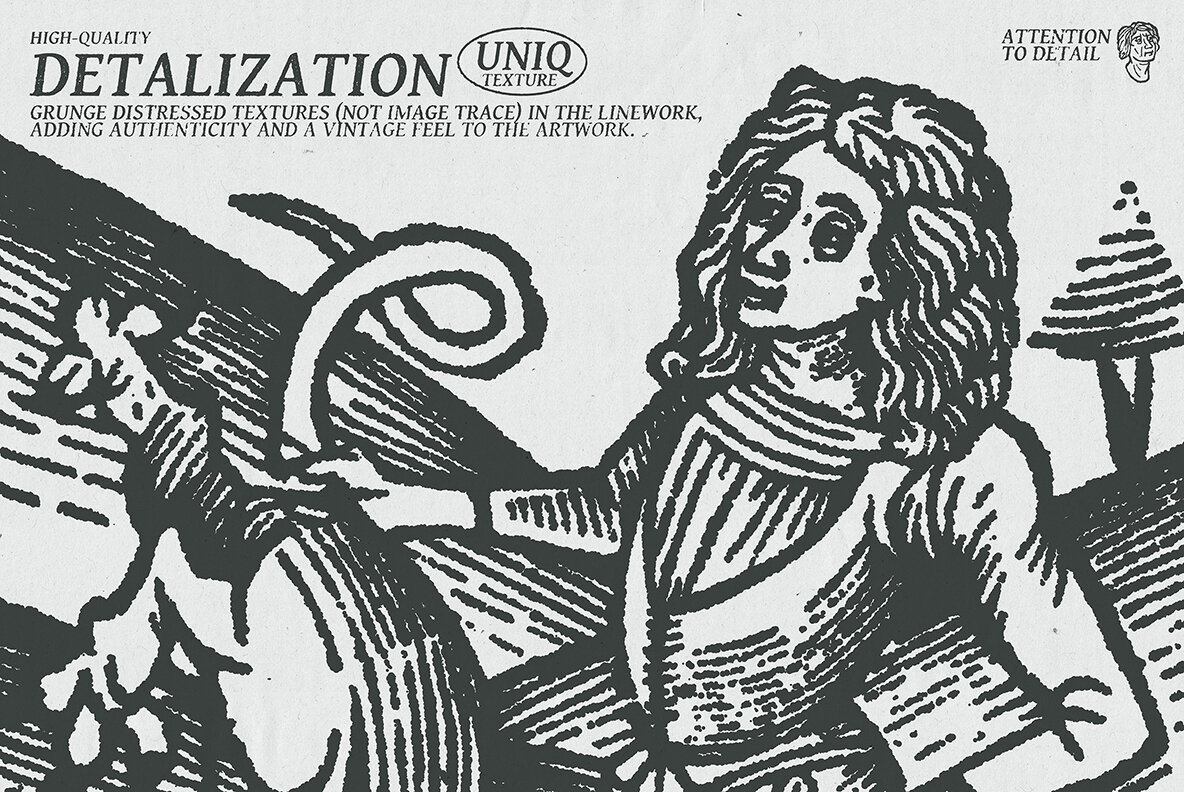 Renaissance Reverie Vector Collection 4