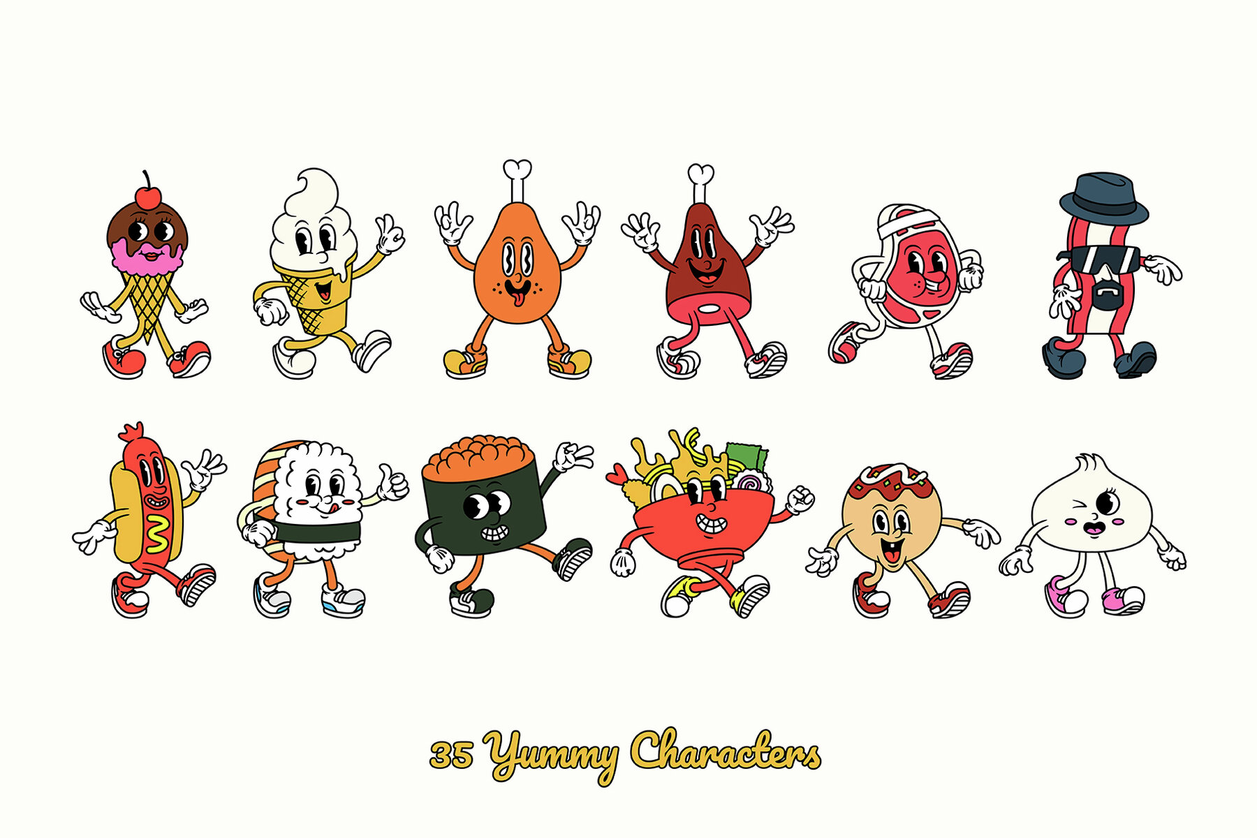Flavor Frenzy Cartoon Characters 5
