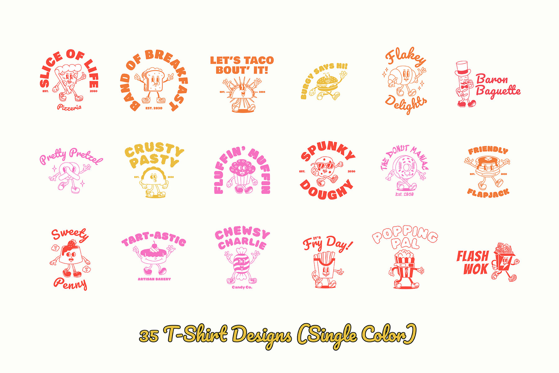 Flavor Frenzy Cartoon Characters 8