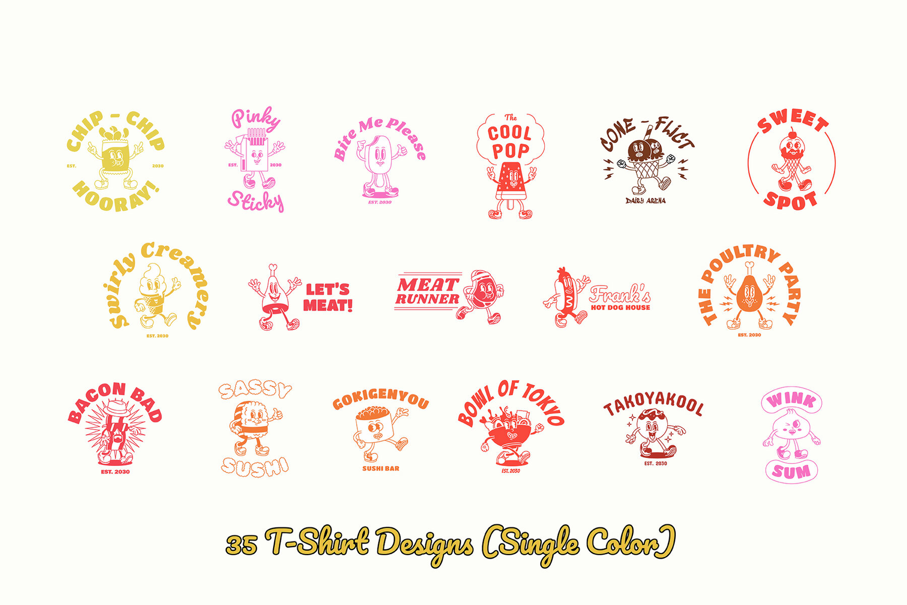 Flavor Frenzy Cartoon Characters 9