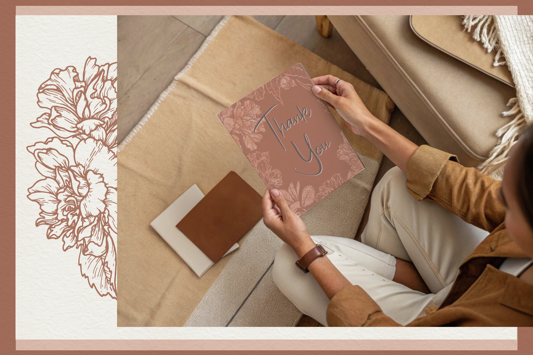 Mocha Mousse Watercolor Collection 12