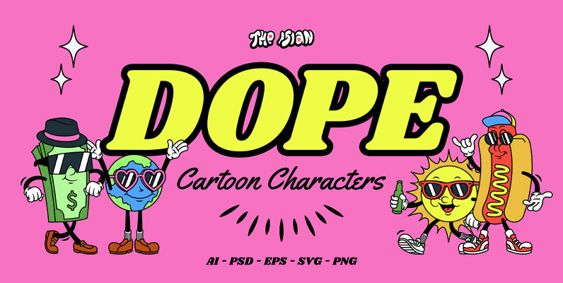 Dope Cartoon Characters