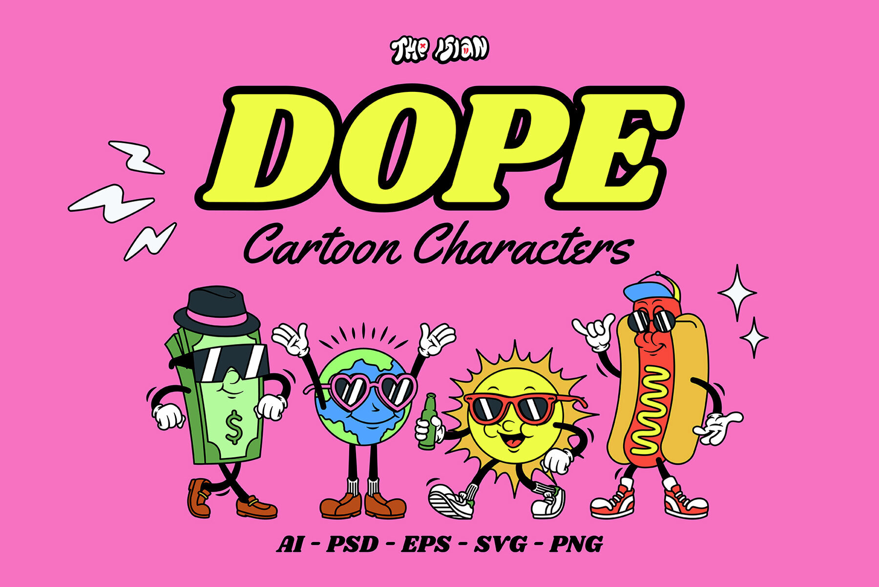 Dope Cartoon Characters 1