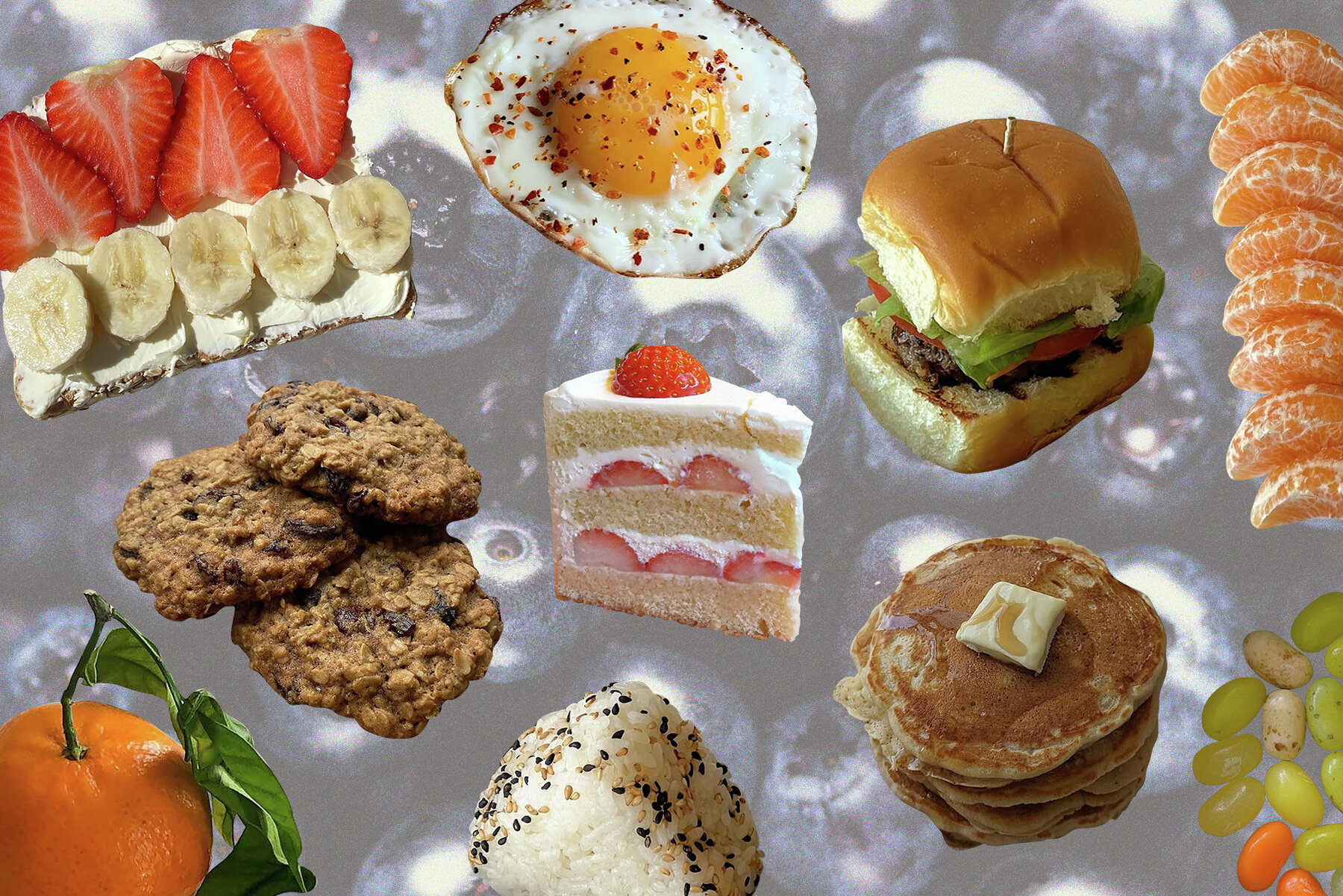 Delicious Food Collage Kit 2