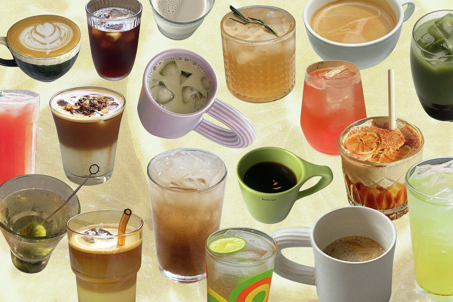 Delicious Food Collage Kit 4