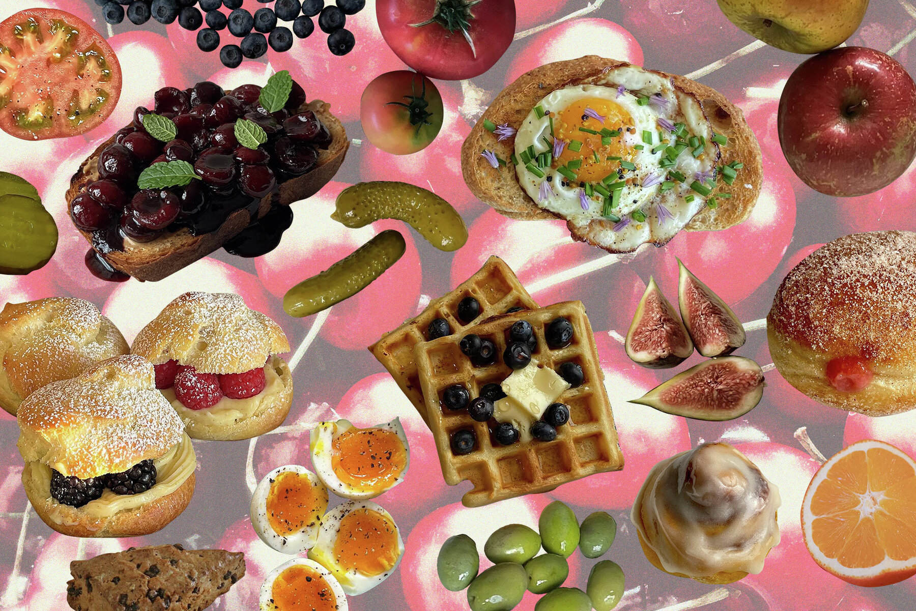 Delicious Food Collage Kit 5
