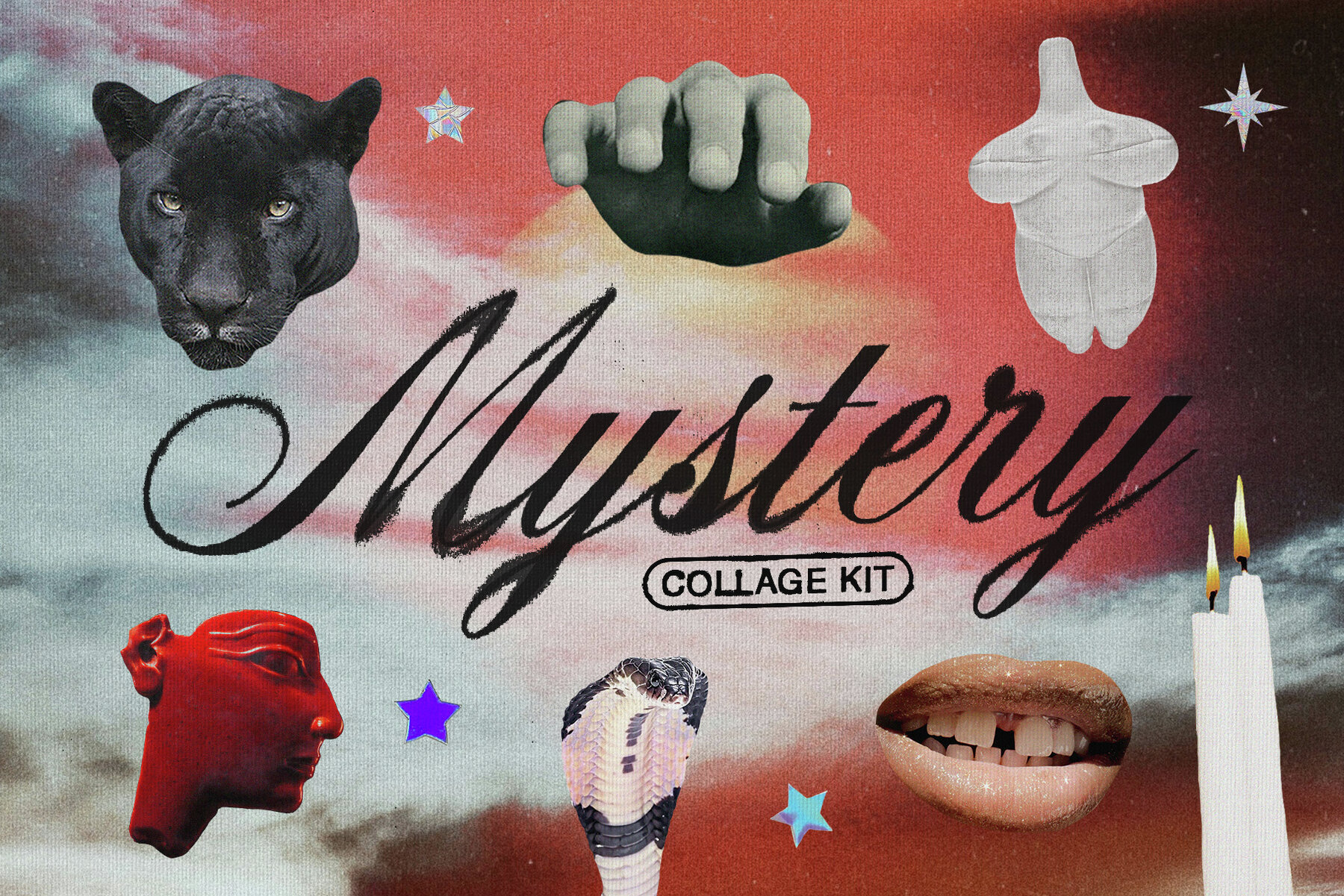 Mystery Collage Kit 1