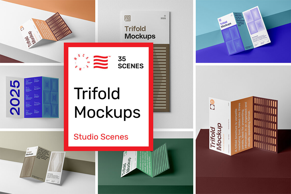 Studio Trifold Mockups 1