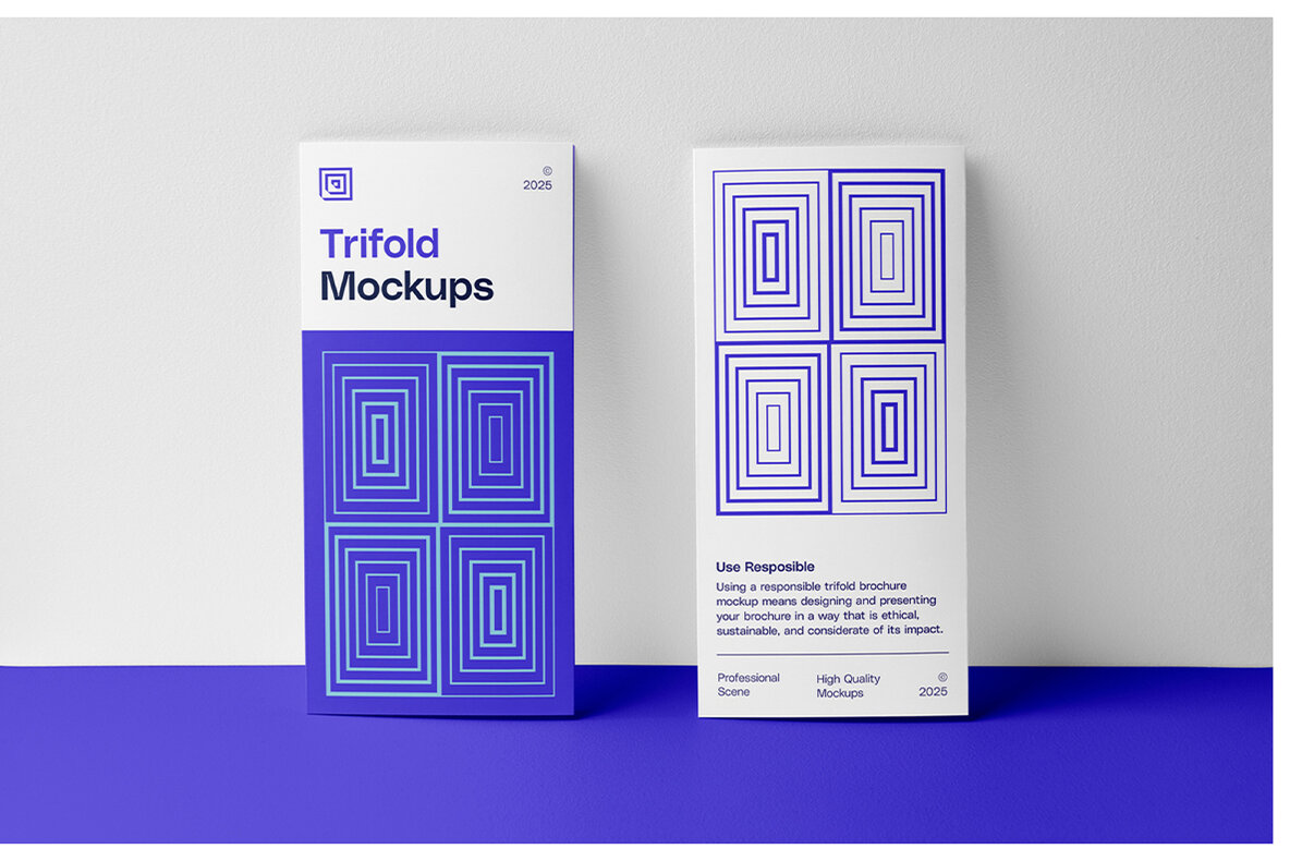 Studio Trifold Mockups 6