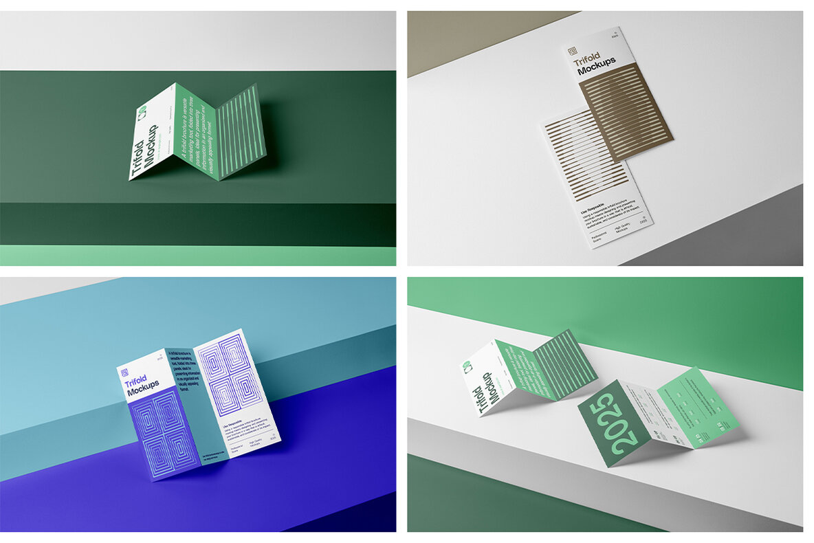 Studio Trifold Mockups 7