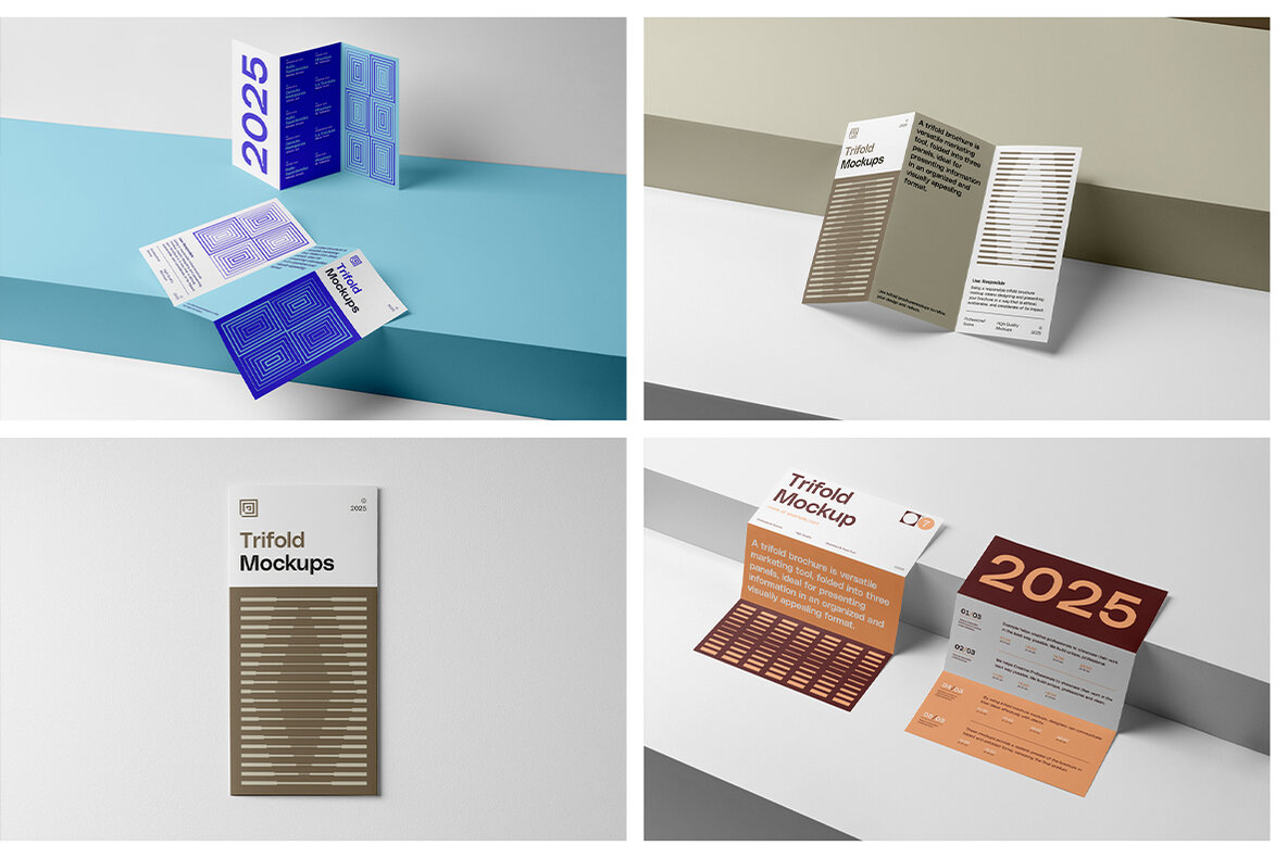 Studio Trifold Mockups 9