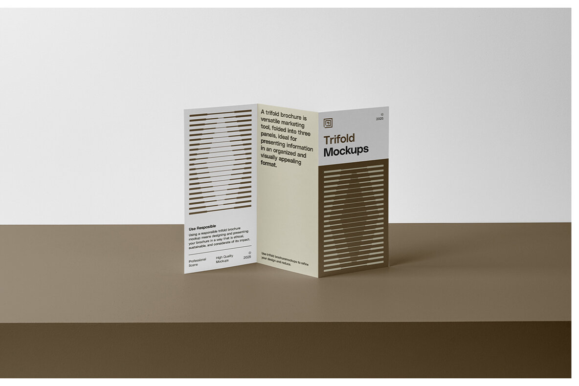 Studio Trifold Mockups 10