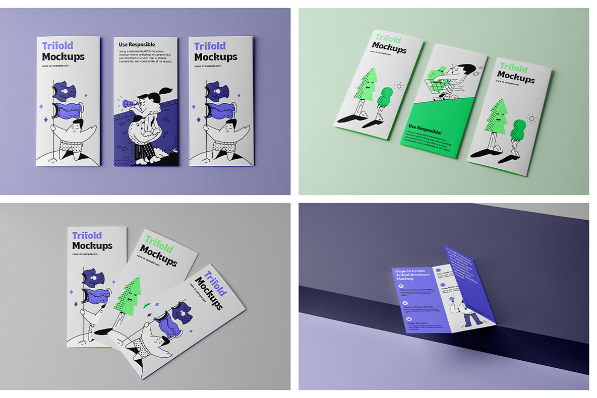 Studio Trifold Mockups 15