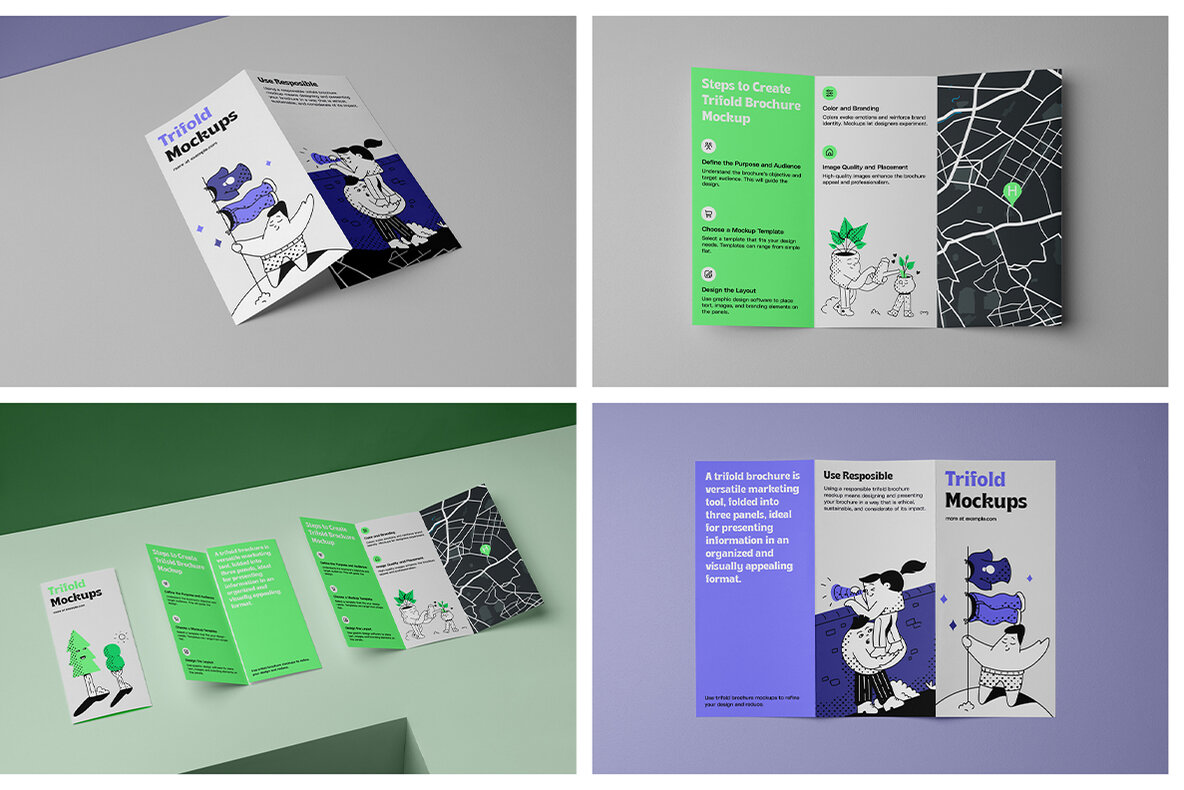 Studio Trifold Mockups 17