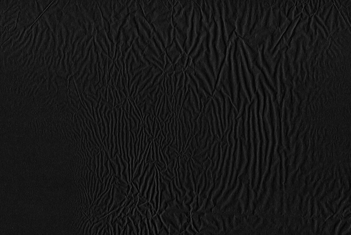 Black Crumpled Paper Textures 3