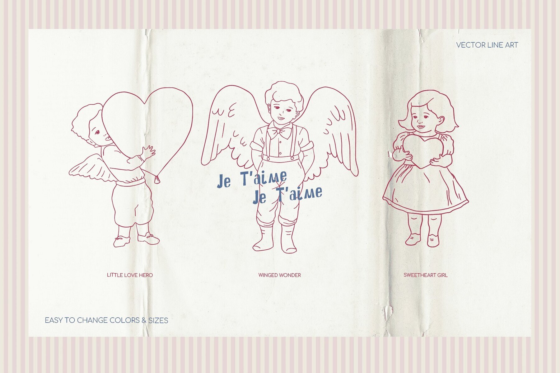 Valentines Day Whimsical set 3