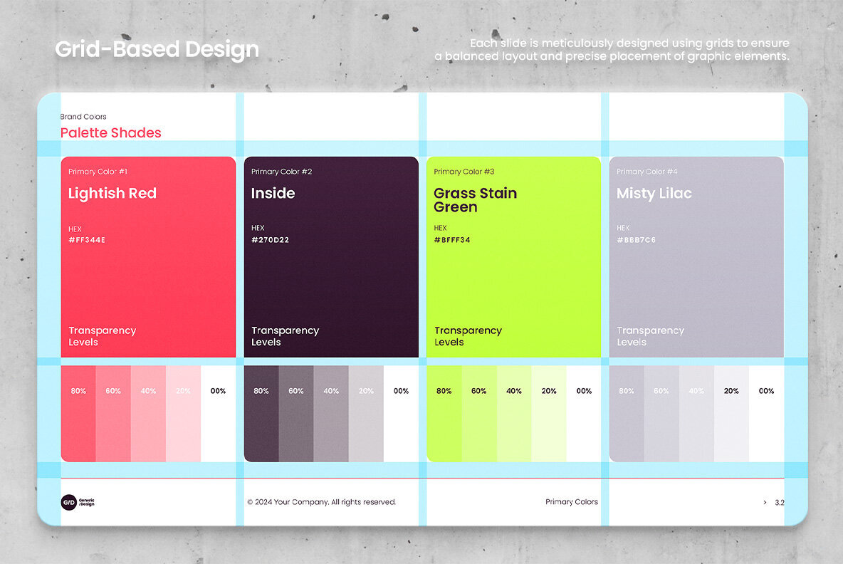 Brand Guidelines   Photoshop Template 3