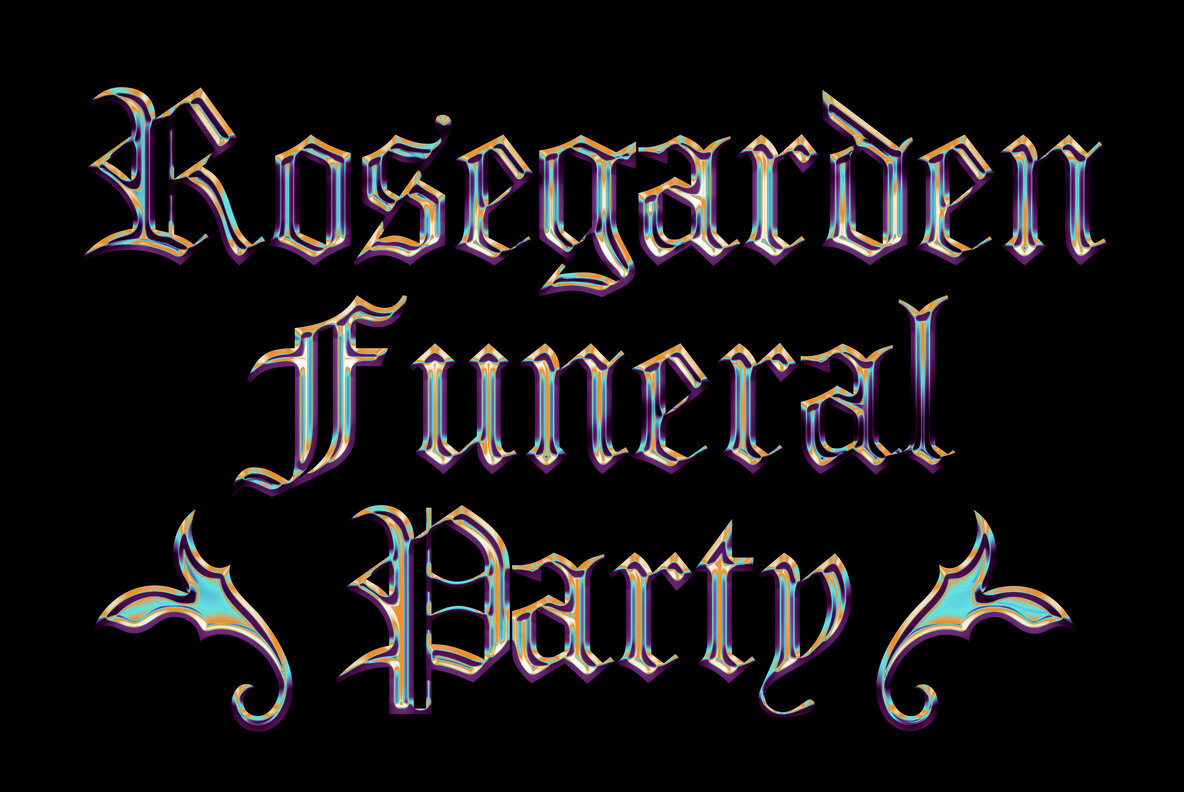 Gothic Chrome Text and Logo Effect 6