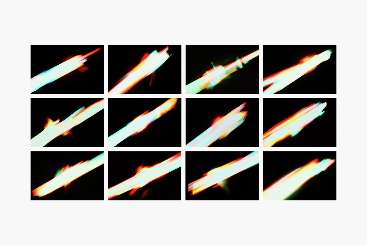 Prismatic Light Leaks Overlays Pack 2