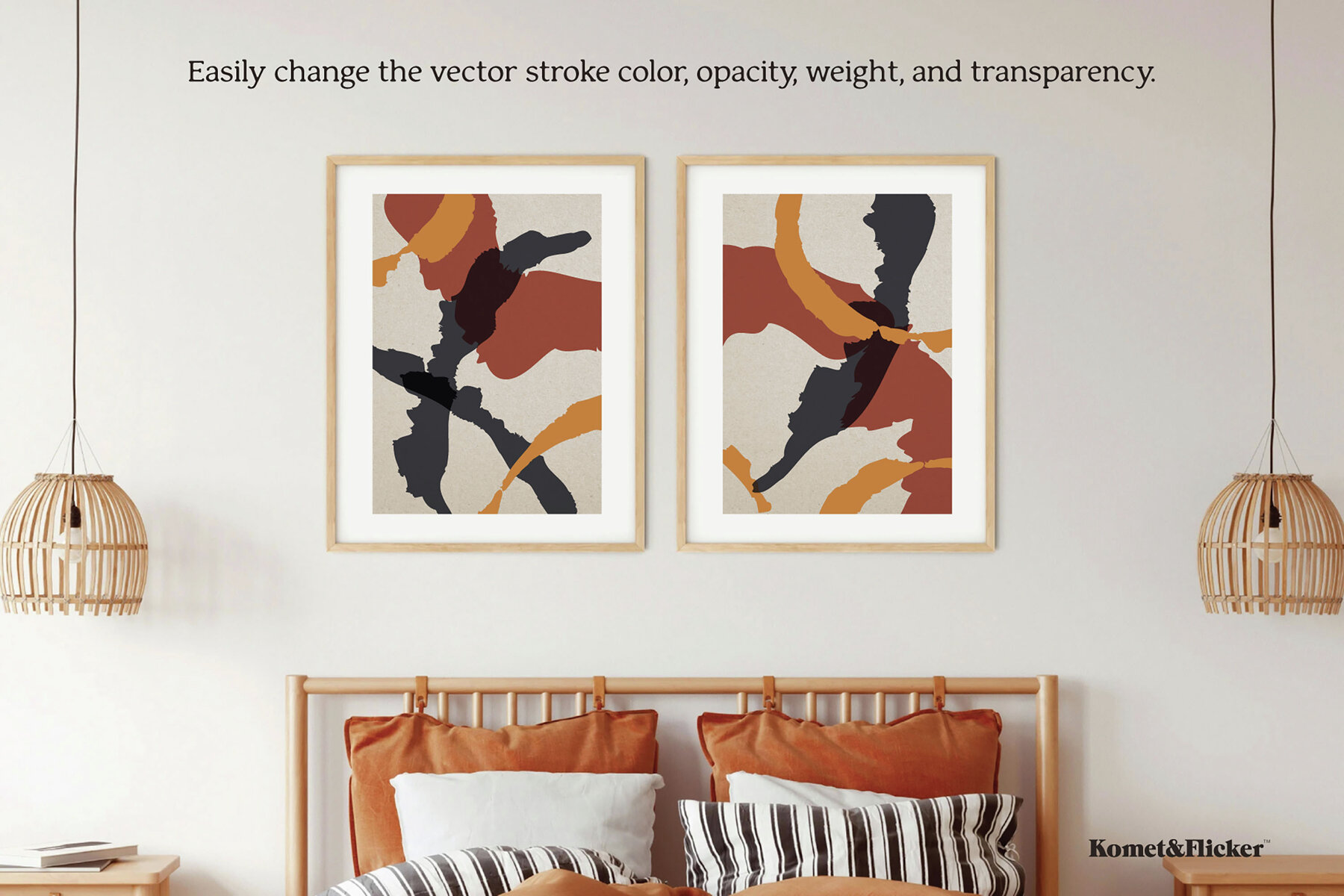 Vector Ink Calligraphy Brushes for Illustrator 12