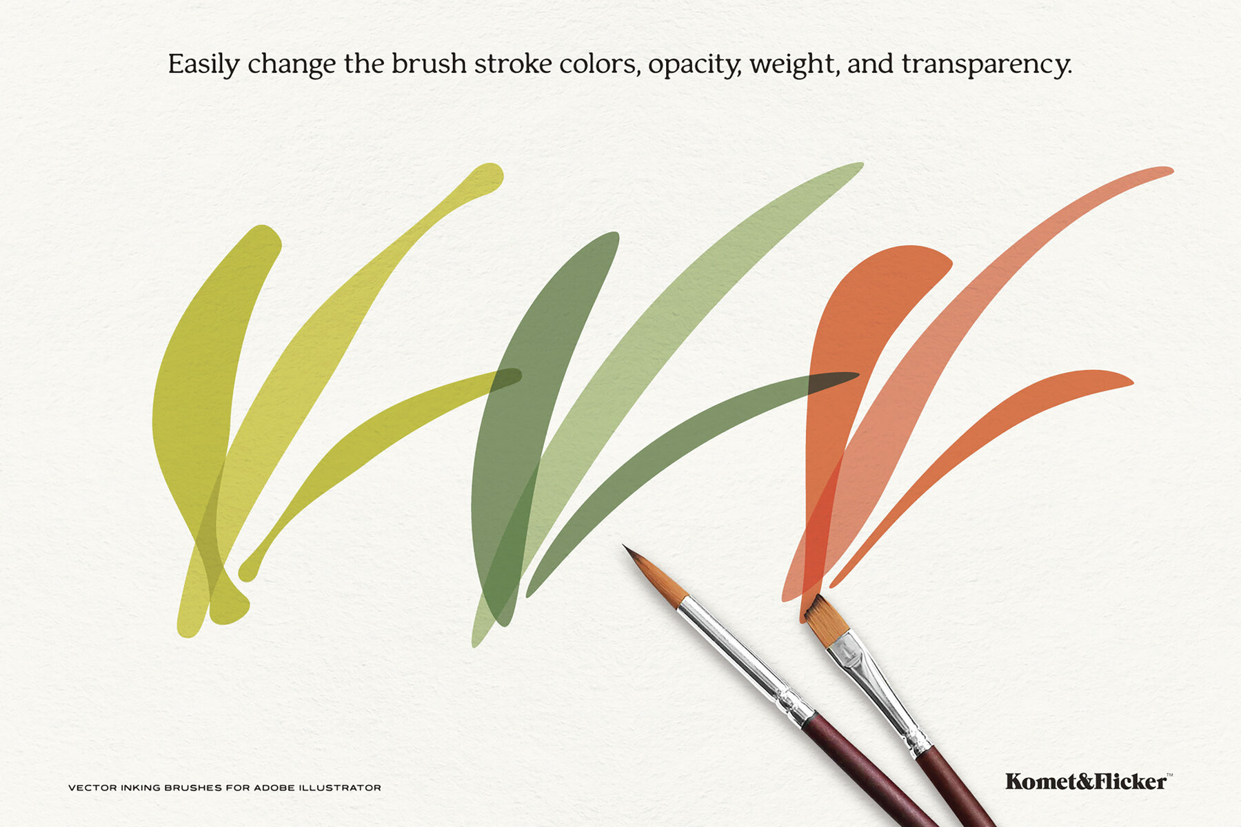 Vector Inking Brushes for Illustrator 10