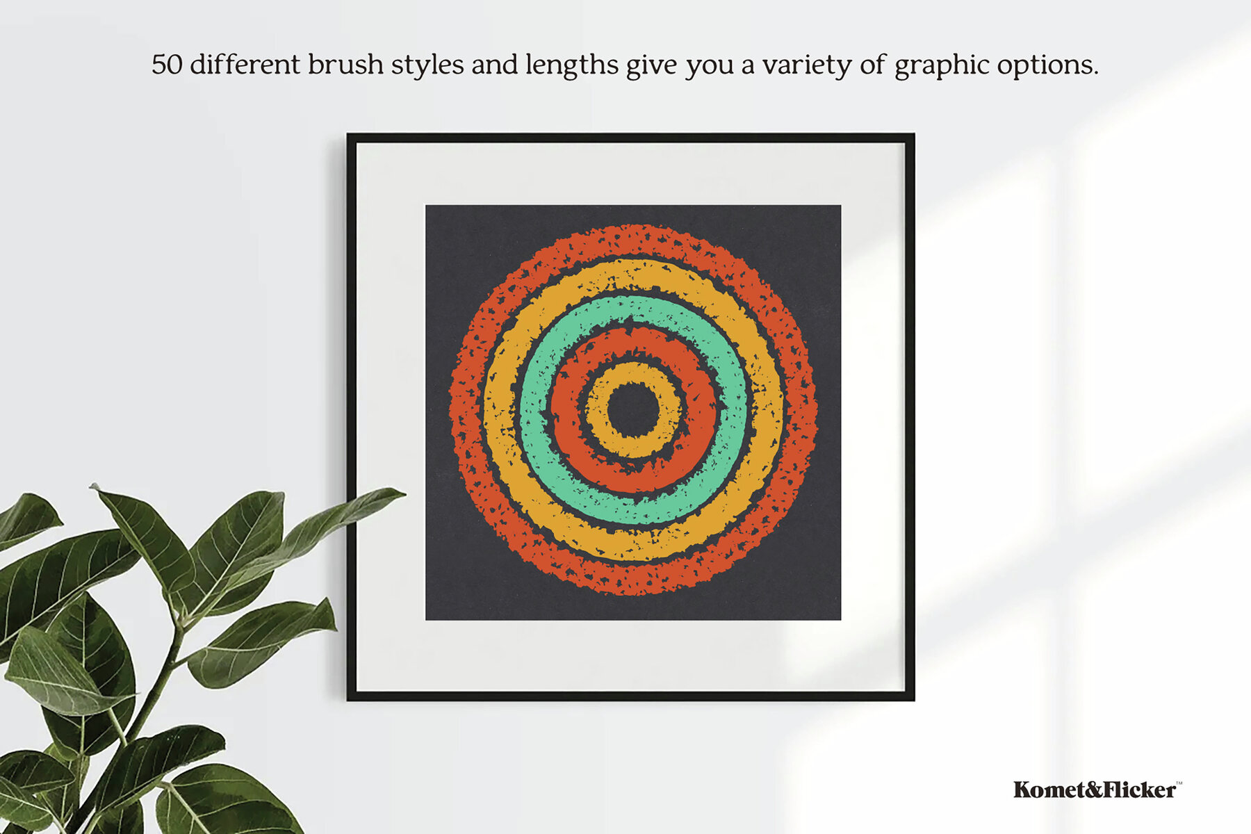 Vector Charcoal Brushes for Illustrator 4