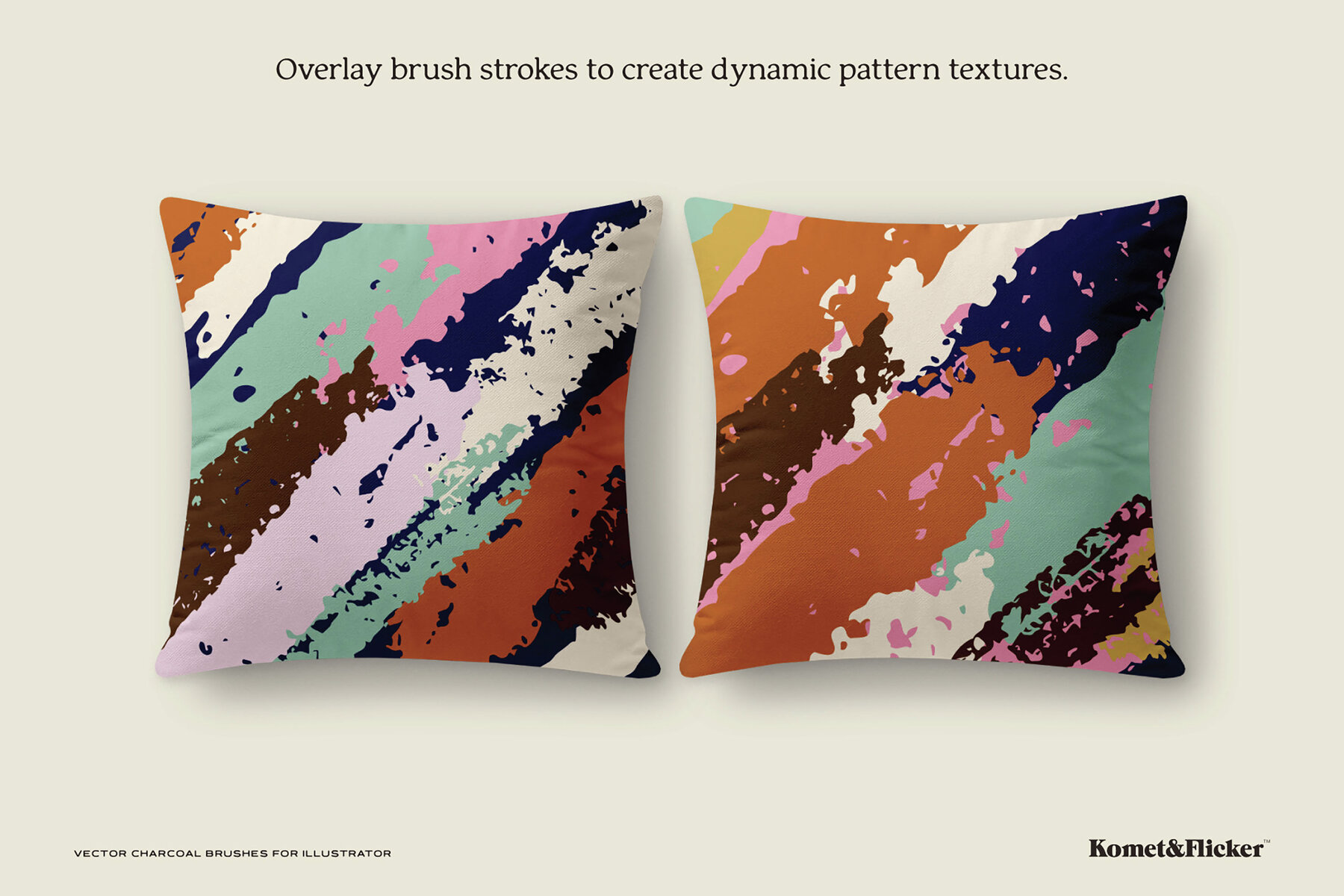 Vector Charcoal Brushes for Illustrator 6