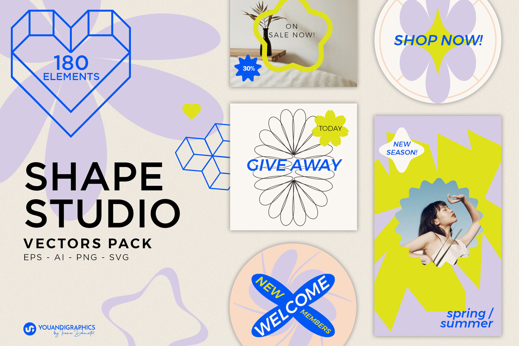 Shape Studio Vectors Pack 1