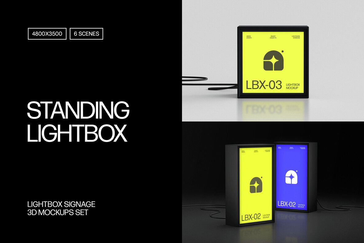 Lightbox Signage Mockups 1