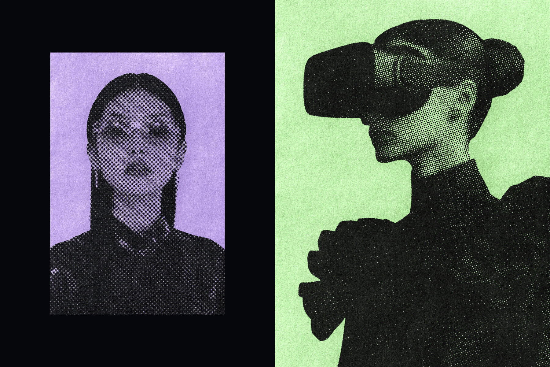 Halftone Print Effect 4