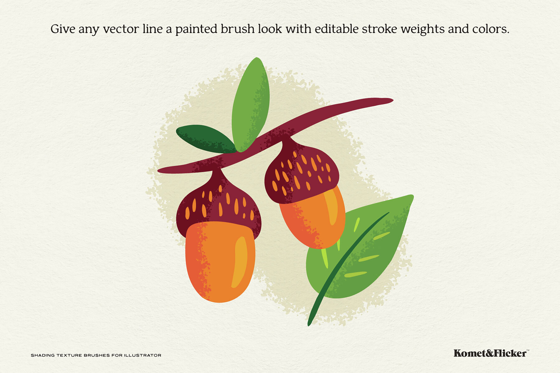 Shading Texture Brushes for Illustrator 3
