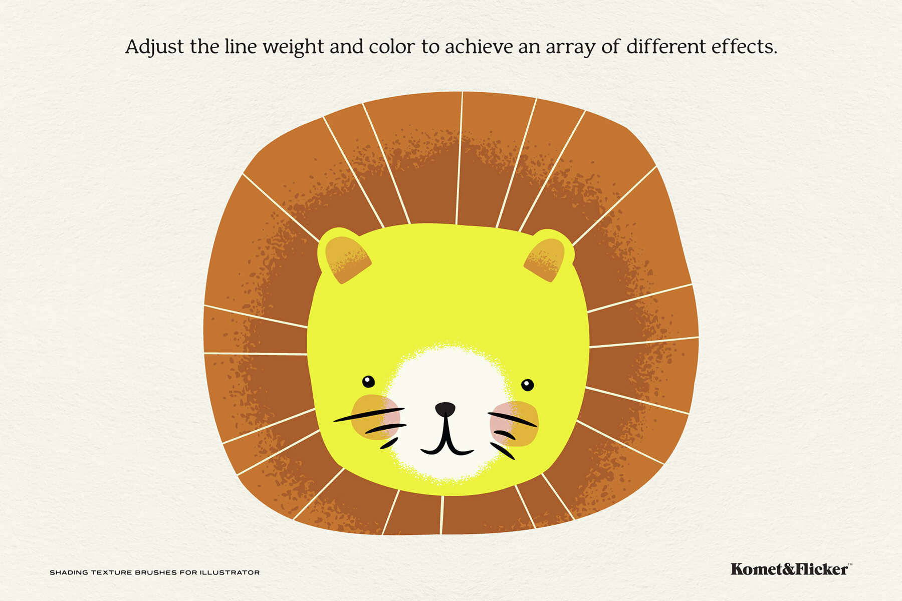 Shading Texture Brushes for Illustrator 5