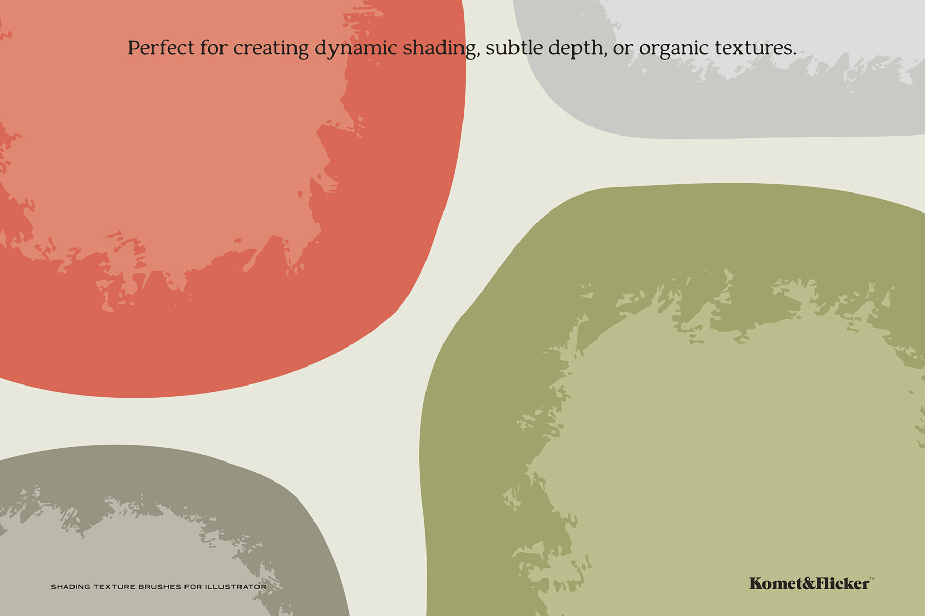 Shading Texture Brushes for Illustrator 7