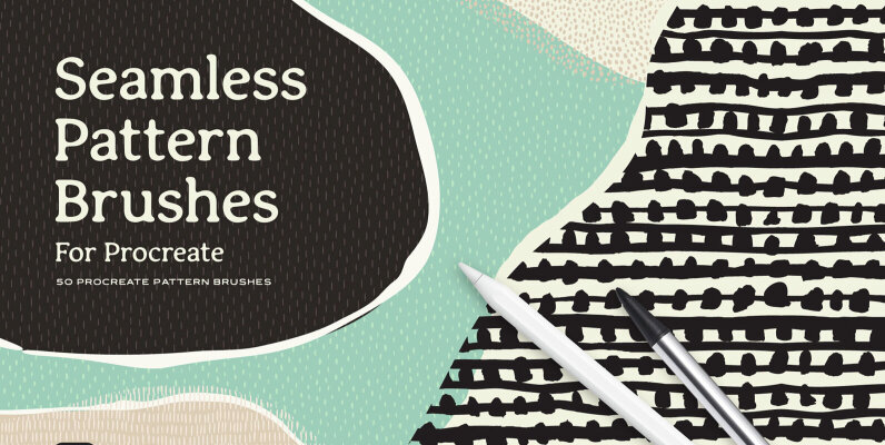 Seamless Pattern Brushes for Procreate