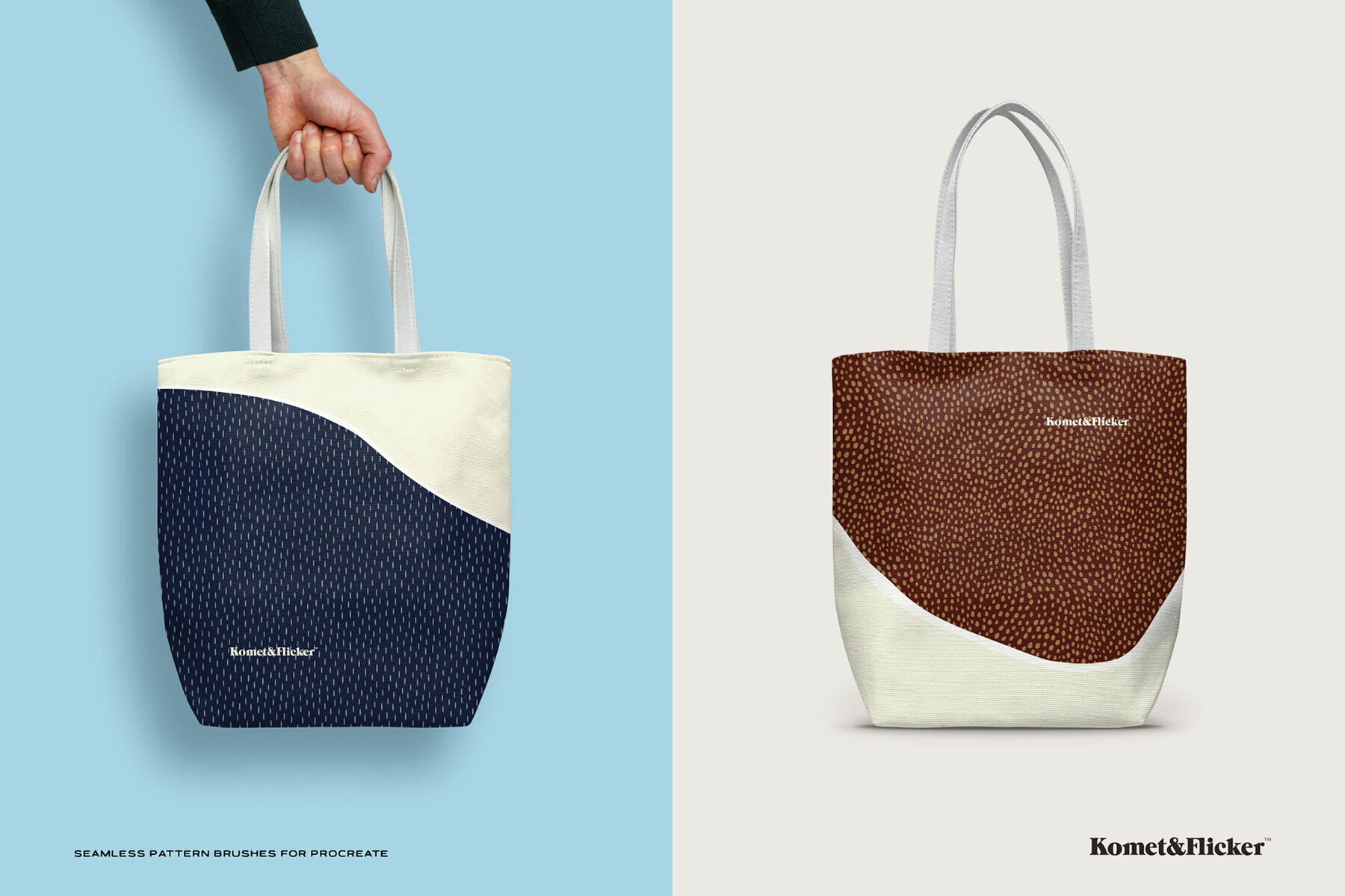 Seamless Pattern Brushes for Procreate 2