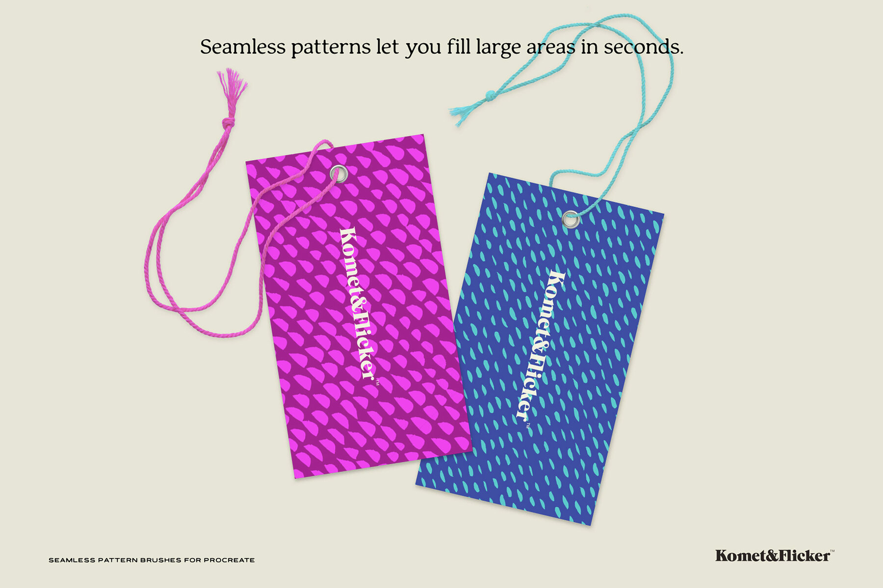 Seamless Pattern Brushes for Procreate 4