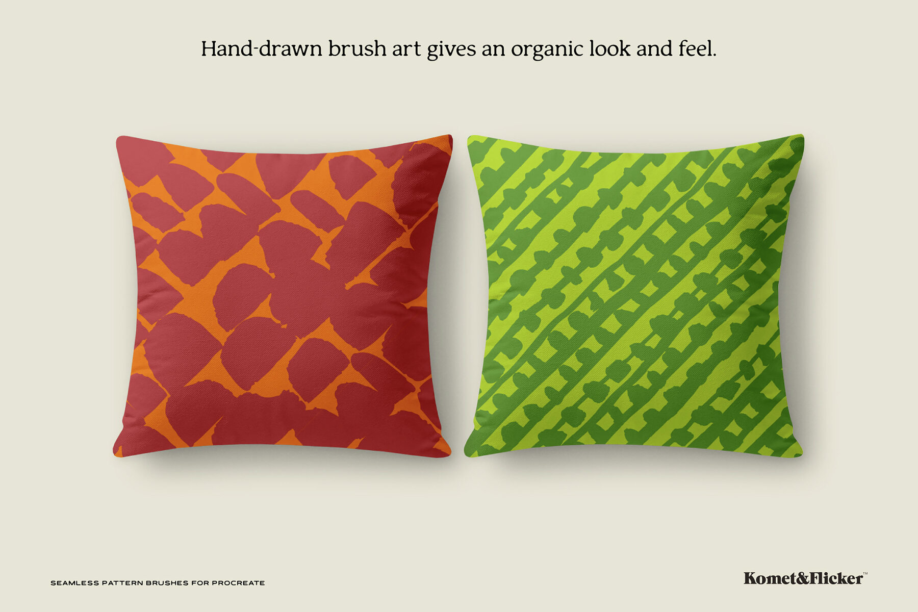 Seamless Pattern Brushes for Procreate 9