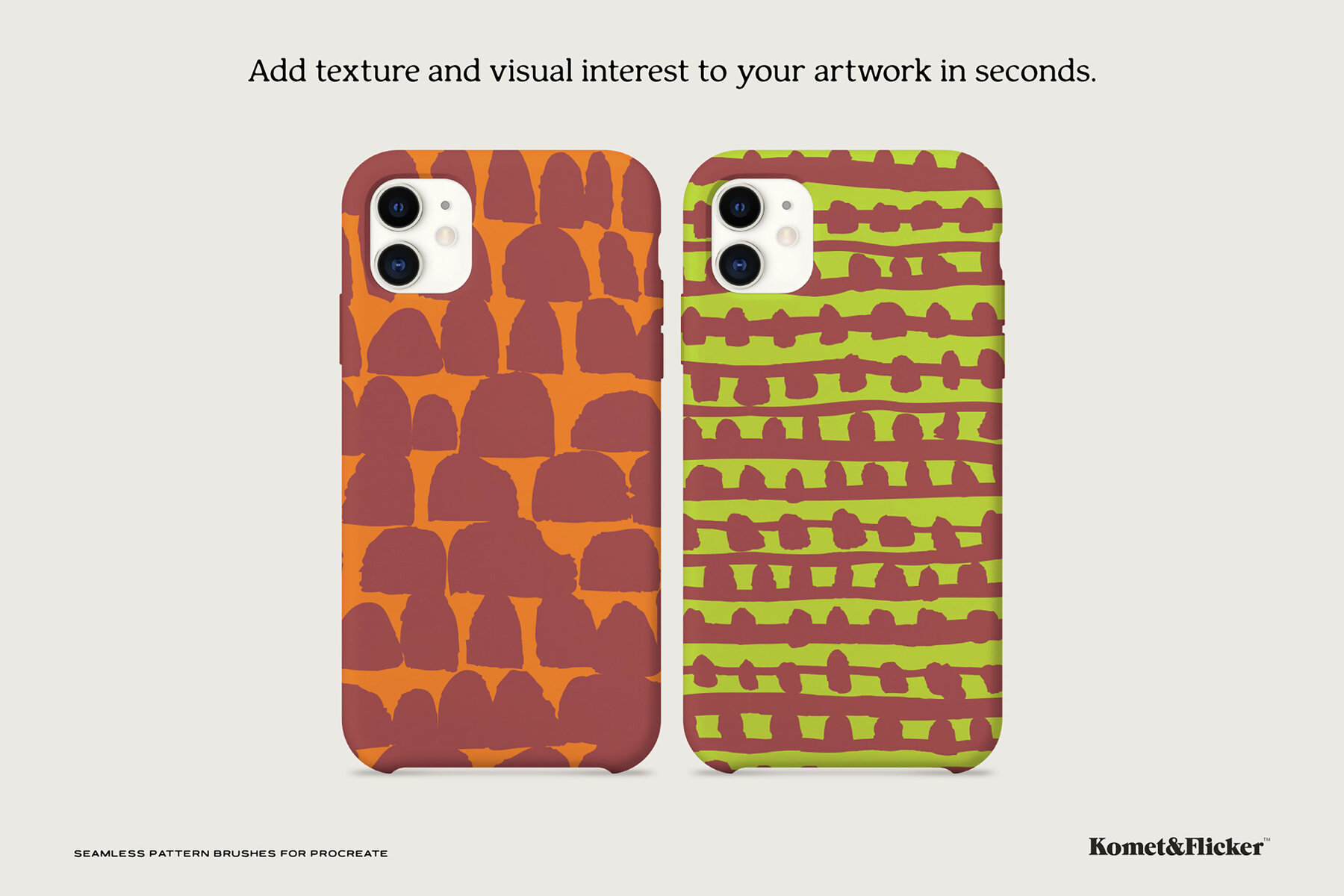 Seamless Pattern Brushes for Procreate 11