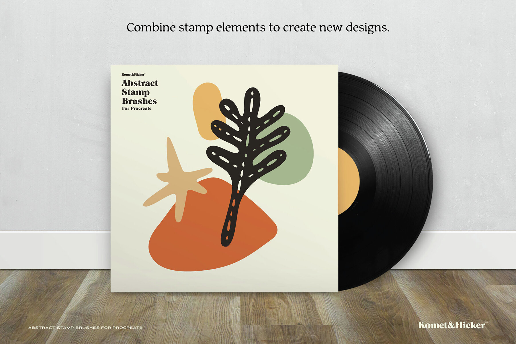 Abstract Stamp Brushes for Procreate 3